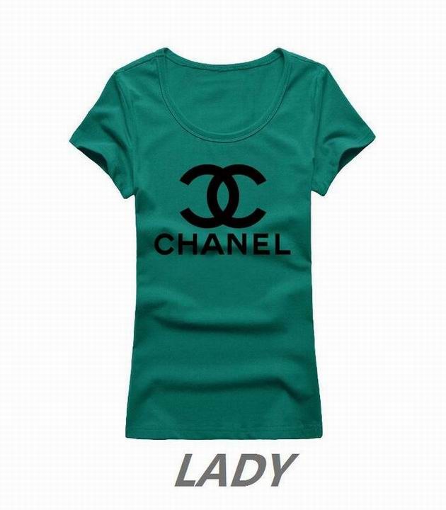 Chanel short round collar T woman S-XL-047